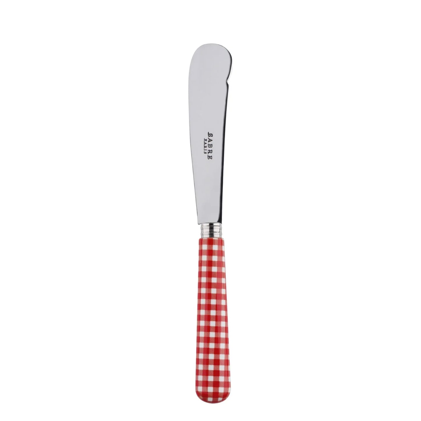 (4 COLORS) Sabre Butter spreader Gingham