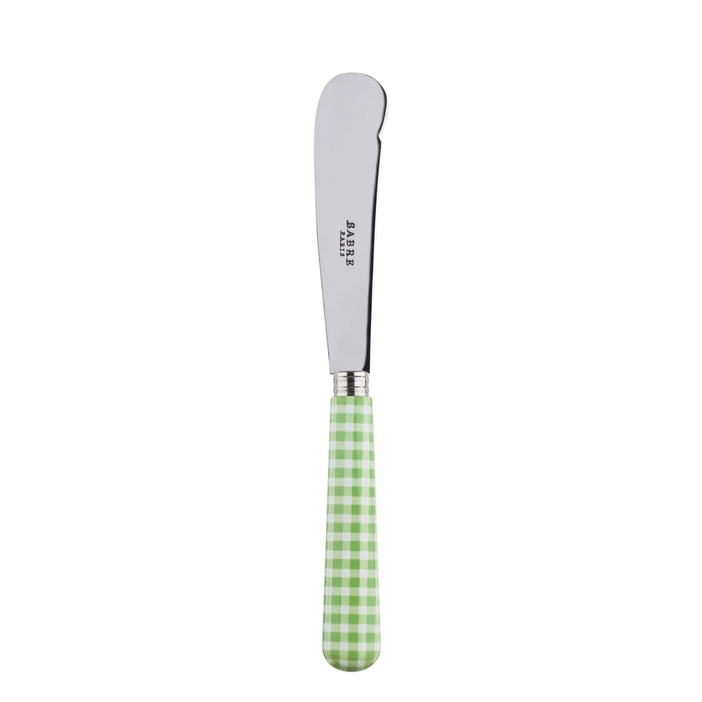 (4 COLORS) Sabre Butter spreader Gingham