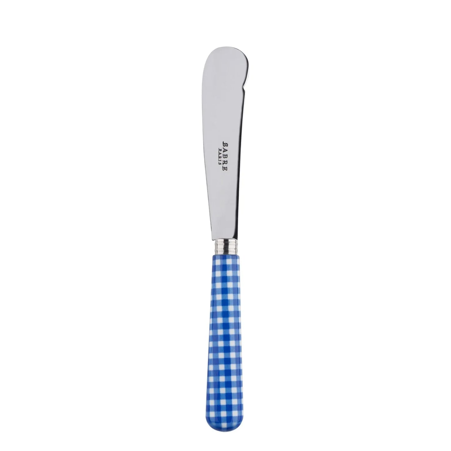 (4 COLORS) Sabre Butter spreader Gingham