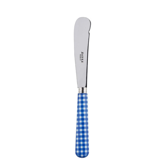 (4 COLORS) Sabre Butter spreader Gingham