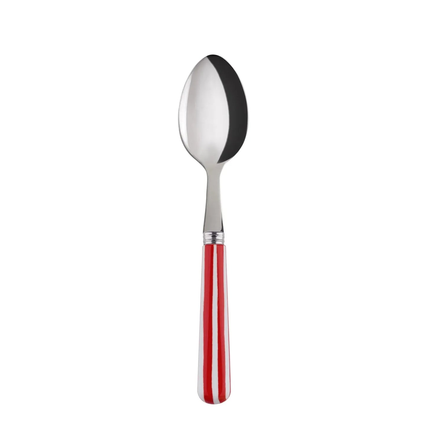 (4 COLORS) Sabre Teaspoon – White Stripe
