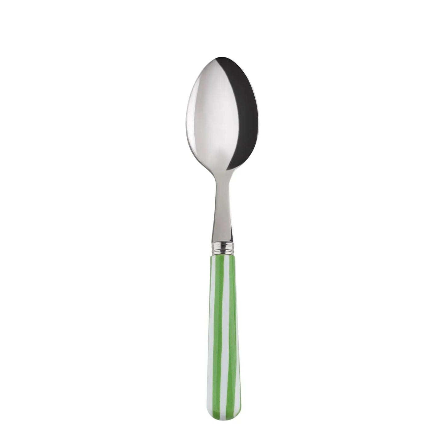 (4 COLORS) Sabre Teaspoon – White Stripe