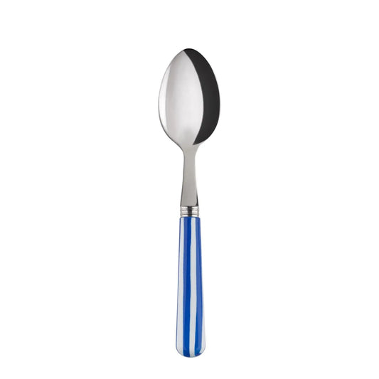 (4 COLORS) Sabre Teaspoon – White Stripe