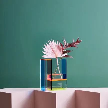 MoMA Mondri Vase Neon