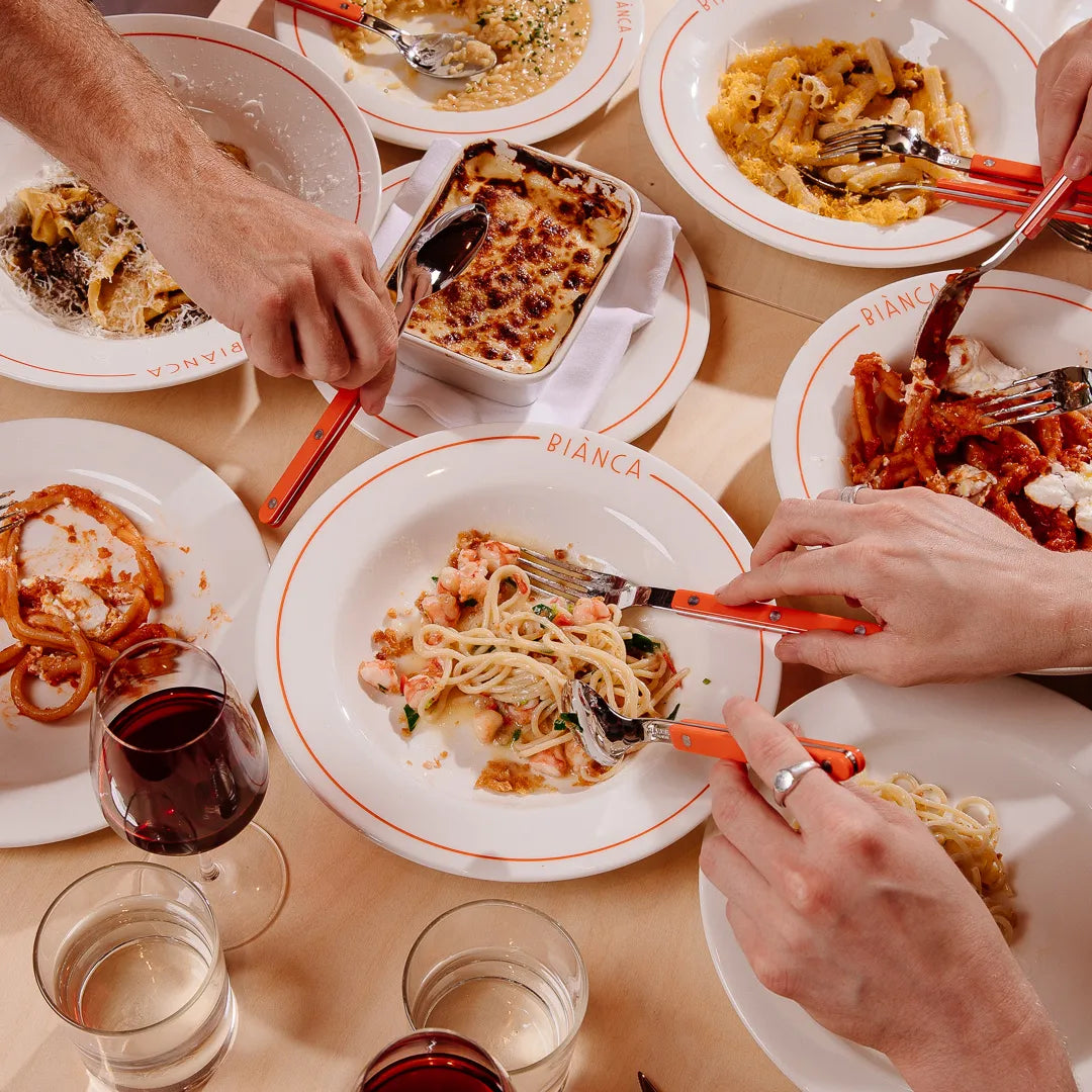 (7 COLORS) Sabre Bistrot shiny cutlery 4pcs