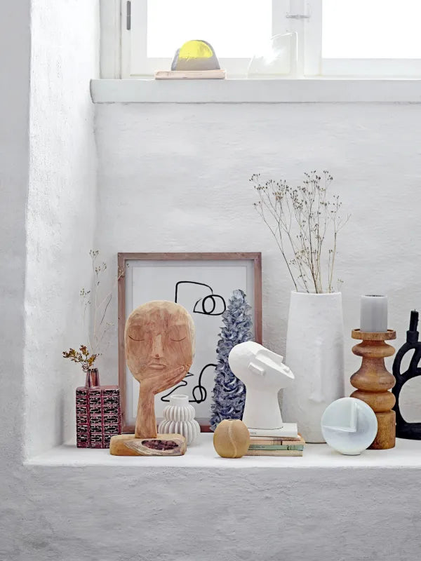 BLOOMINGVILLE – WHITE SCULPTURE 22cm