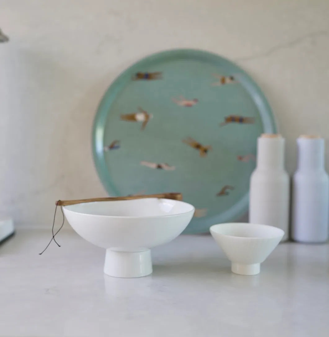 JEONG JAE HO CERAMIC Pedestal Bowl