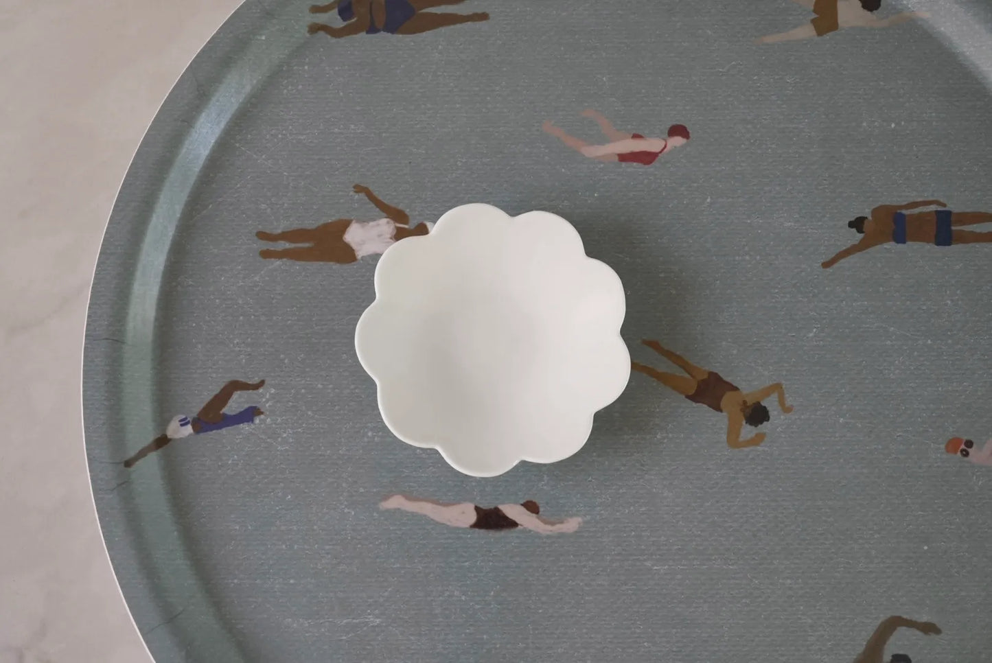 (Set of 3)JEONG JAE HO CERAMIC Flower plates