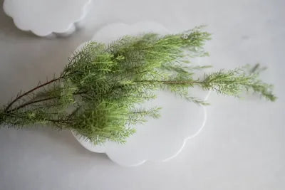 GACHI_POTTERY Flower flat plate – Medium