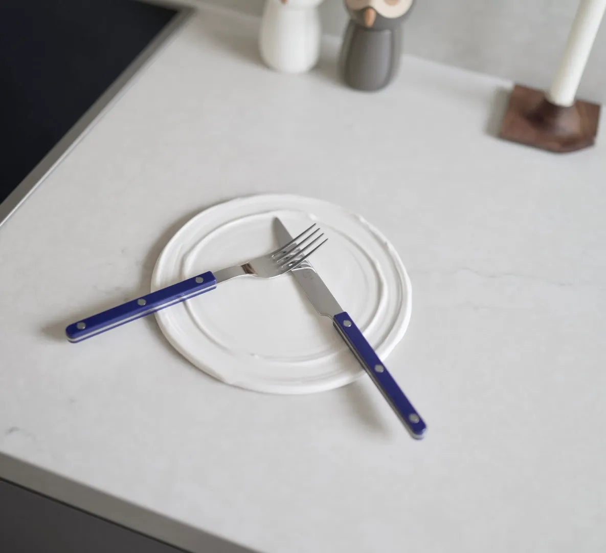 (3 size)White Memories series by SHIM SA YOUNG – Round Plate