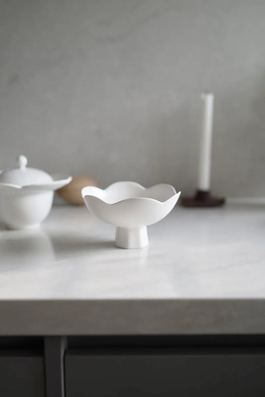 Tulip Bowl White – Seok Jun Yoon (3size)