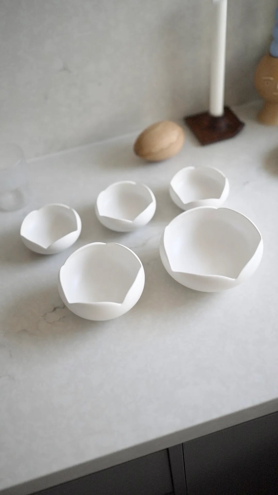 IJAGA White Wave Dinnerware Set- Bansanggi