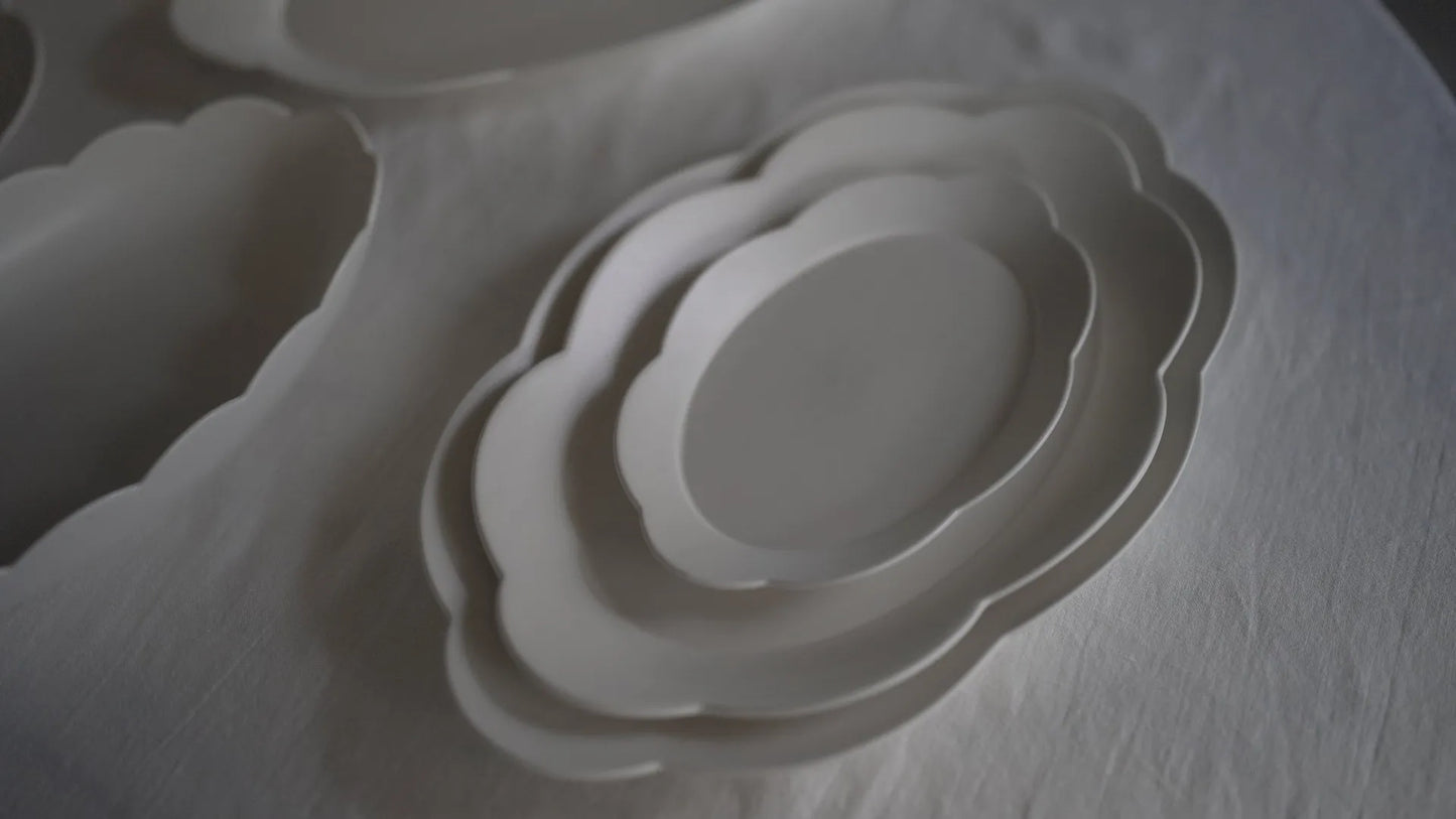 Cloud Oval Plate(3 Sizes) | Aria Workroom