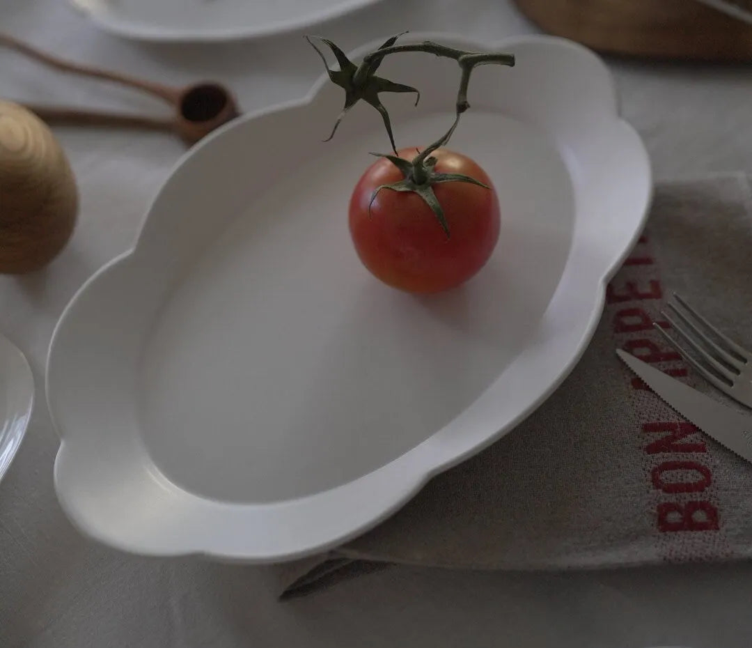 Cloud Oval Plate(3 Sizes) | Aria Workroom
