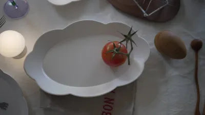 Cloud Oval Plate(3 Sizes) | Aria Workroom