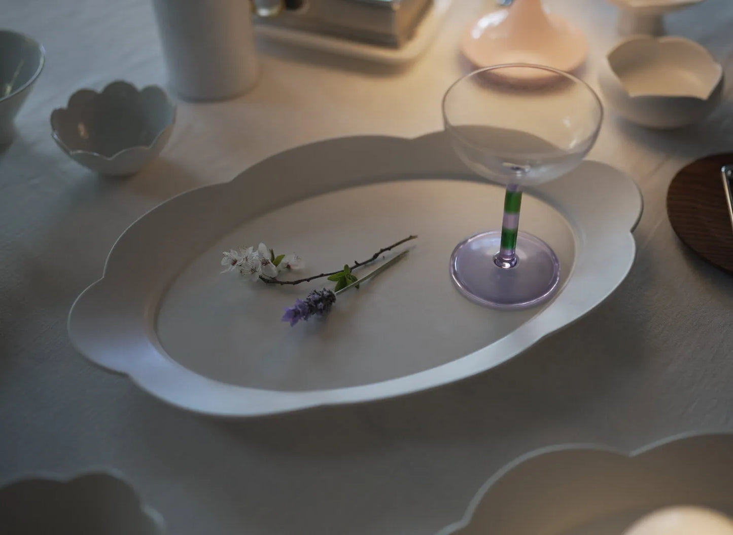 Cloud Oval Plate(3 Sizes) | Aria Workroom