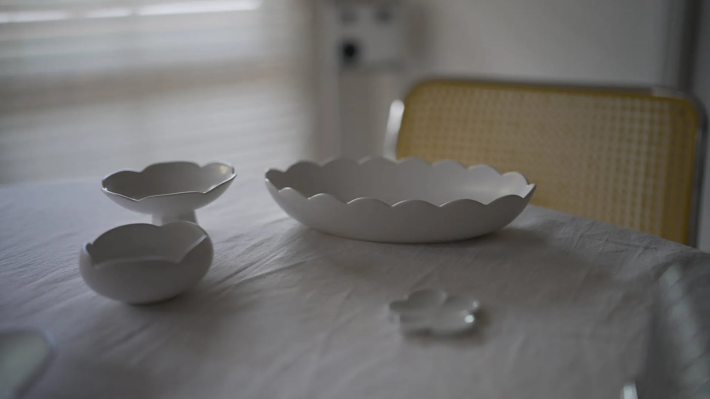 Cloud Oval Bowl(2 Sizes) | Aria Workroom
