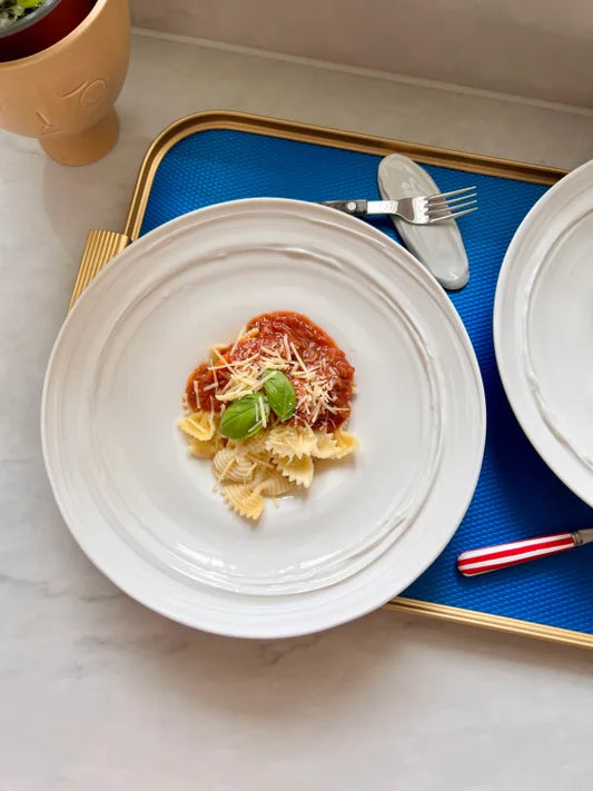 White Memories series by SHIM SA YOUNG – Pasta Bowl