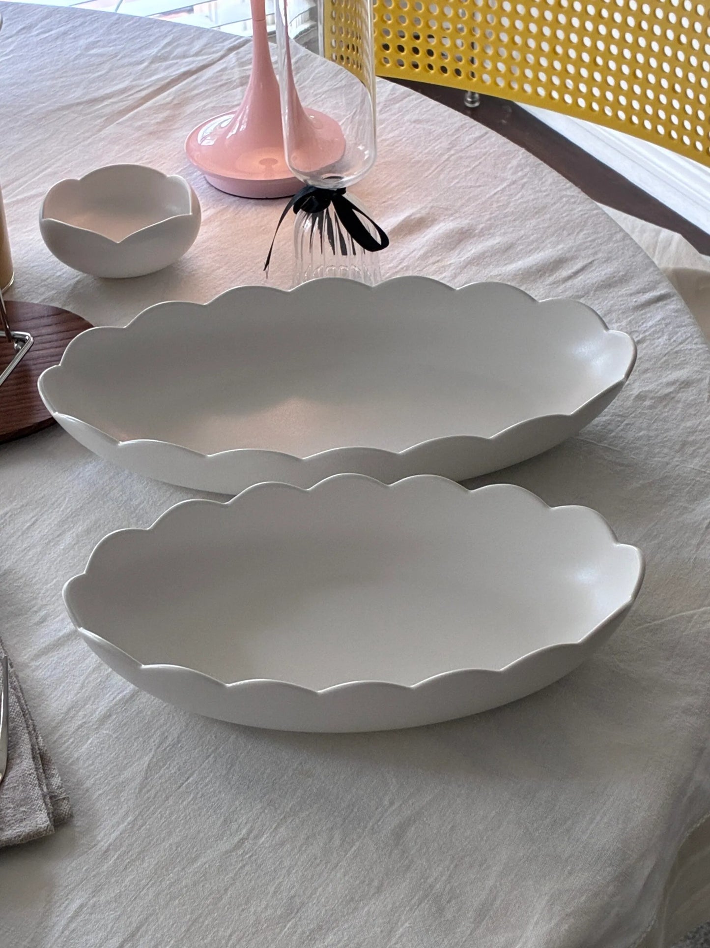 Cloud Oval Bowl(2 Sizes) | Aria Workroom