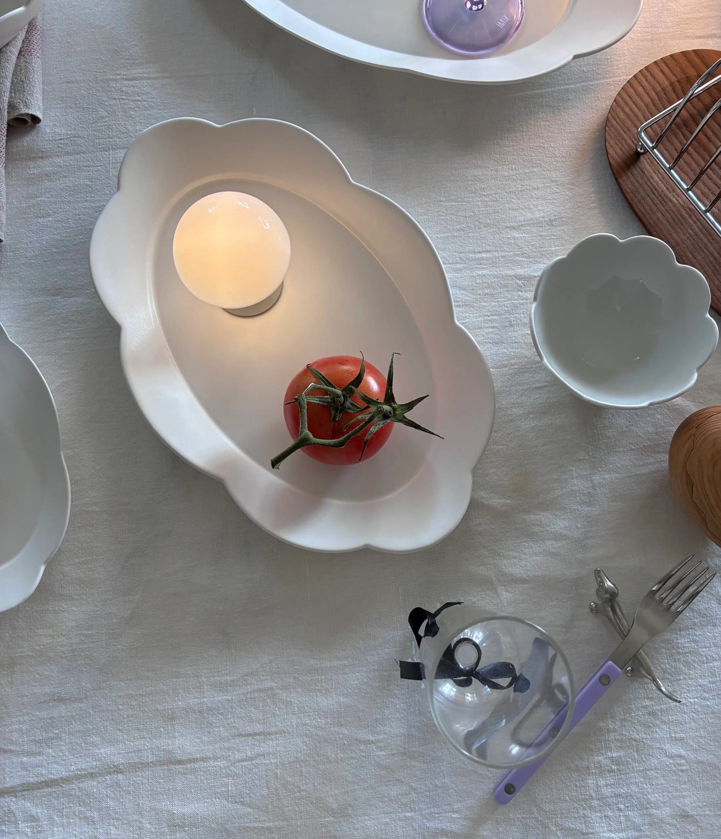 Cloud Oval Plate(3 Sizes) | Aria Workroom