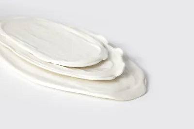 (3 size)White Memories series by SHIM SA YOUNG –Oval Plate